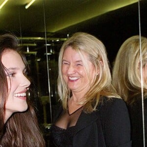 "VIRGINIE LEDOYEN" MERE ET GRAND-MERE DE "LEONARDO DICAPRIO" AVANT-PREMIERE FILM "THE BEACH" PARIS "15/02/2000 -