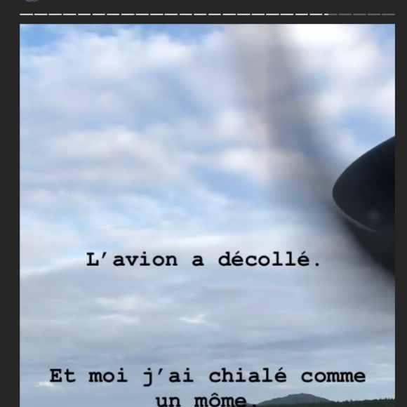 Mathieu Johann bouleversé pendant ses vacances en Nouvelle-Calédonie. Juillet 2018.
