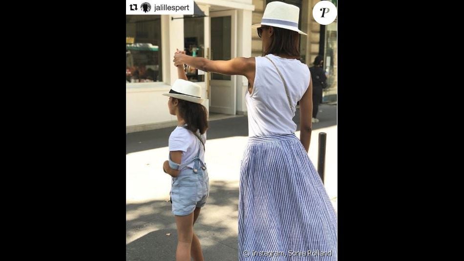 Sonia Rolland Et Sa Fille Tess - Instagram, 1 Juillet 2018 - Purepeople