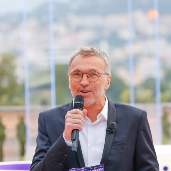 Exclusif - Laurent Ruquier - Enregistrement de l'émission "On n'est pas couché" à la Villa Domergue lors du 71ème Festival International du Film de Cannes le 9 mai 2018. © Philippe Doignon/Bestimage