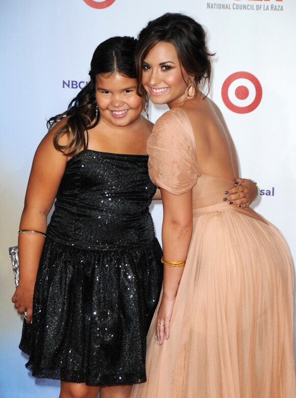 Demi Lovato et Madison De La Garza en 2011.