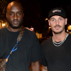 Exclusif - Virgil Abloh et M. Pokora - Soirée Eleven Paris au VIP Room de Saint-Tropez, le 25 juillet 2018. © Rachid Bellak/Bestimage