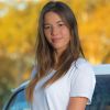 Emilie Broussouloux sur le tournage de son émission "O sud" (France 3) - Instagram, 6 juin 2018