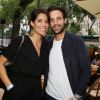 Exclusif - Laurie Cholewa et Greg Levy - Inauguration du restaurant "Gabylou Notre-Dame" à Paris le 12 juin 2018. © Denis Guignebourg / Bestimage