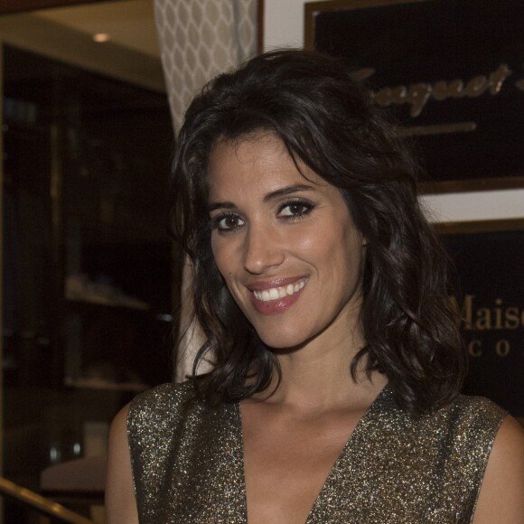 Exclusif - Laurie Cholewa dans le hall de l'hôtel Majestic lors du 70e Festival International du Film de Cannes, le 23 mai 2017. © Pierre Perusseau/Bestimage