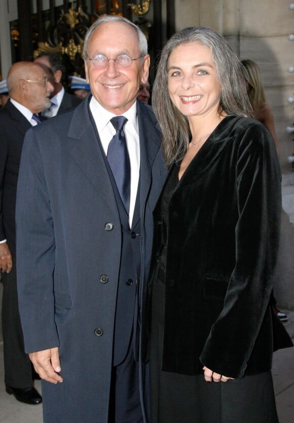 Patrice Laffont et son épouse Valérie en 2007