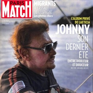 Couverture du magazine "Paris Match" en kiosques le 2 août 2018