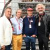 Jean Alesi, Jacky Ickx, Niki Lauda et Flavio Briatore au 76e Grand Prix de Formule 1 de Monaco le 27 mai 2018. © Bruno Bebert/Bestimage