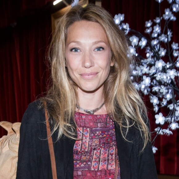 Semi-Exclusif - Laura Smet - Soirée en l'honneur de Nathalie Baye, organisée par Louis Michel Colla, à La Chope des Puces, restaurant mythique de Marcel Campion à Saint-Ouen. Le 30 avril 2018 © Cyril Moreau / Bestimage