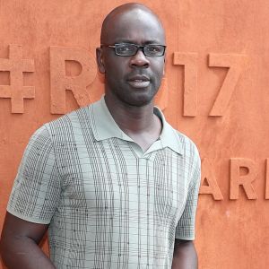 Lilian Thuram au village lors des internationaux de France de Roland Garros à Paris, le 31 mai 2017. © Dominique Jacovides - Cyril Moreau/ Bestimage