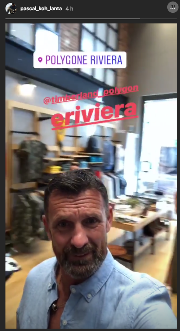 Pascal (Koh-Lanta) se lance dans le mannequinat et annonce la nouvelle sur Instagram. Juin 2018.