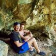 Pascal et sa femme Christina en vacances en Thailande. Avril 2017