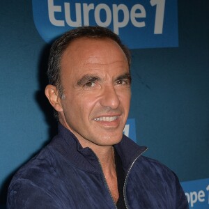 Nikos Aliagas à la conférence de presse de la rentrée du pôle radio "Europe 1, RFM et Virgin Radio" au Lagardère Paris Racing à Paris, le 12 septembre 2017. © Ramsamy Veeren/Bestimage