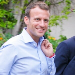 Le président de la république Emmanuel Macron reçoit la première ministre britannique Theresa May au Fort de Brégançon le 3 août 2018 © Pascal Parrot / Pool / Bestimage