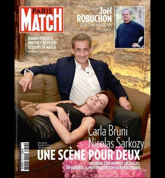 Couverture du nouveau numéro de "Paris Match" - 9 août 2018