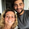 Jesta et Benoît ("Koh-Lanta : L'île au trésor") retrouvent Candice le 9 août 2018. Instagram