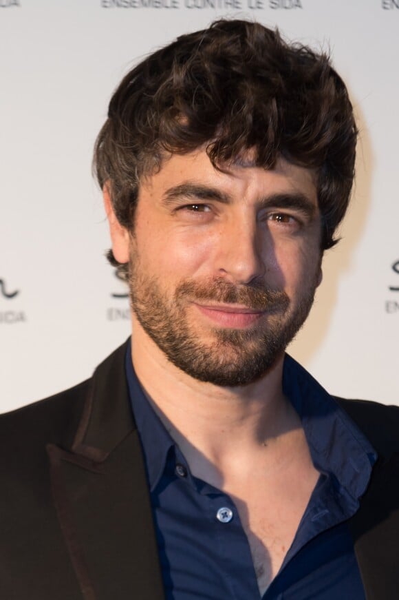 Agustin Galiana lors du dîner du Sidaction en 2017 au Musée du quai Branly à Paris, le 7 mars 2017.