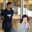 Kendall Jenner et son compagnon Ben Simmons font du shopping chez Neiman Marcus à Beverly Hills. Les amoureux sont ensuite allés déjeuner à Beverly Hills. Le 28 juin 2018.