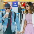 Priyanka Chopra et Nick Jonas arrivent à l'aéroport JFK de New York le 8 juin 2018.