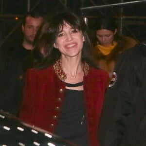 Charlotte Gainsbourg - People à la sortie du défilé de mode PAP Femme automne-hiver 2018/2019 "Saint Laurent" au Trocadéro à Paris le 27 février 2018. © CVS-Veeren/ Bestimage