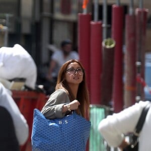 Exclusif - Macaulay Culkin et sa compagne Brenda Song à Paris le 10 août 2018.