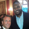 Makao à l'Elysée, le 4 juin 2018. Ici avec le président Emmanuel Macron.