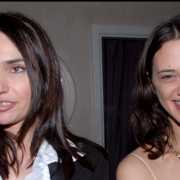 Béatrice Dalle et Asia Argeno à Paris en janvier 2007.