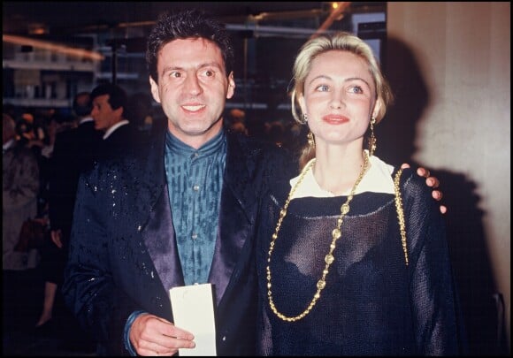 Emmanuelle Béart et Daniel Auteuil au Festival de Cannes en 1985.