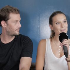 Ana Girardot et Nicolas Duvauchelle en interview avec Purepeople.com pour le film "Bonhomme"