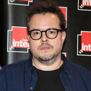 Nicolas Demorand - Conférence de presse de rentrée de Radio France à la Maison de la radio à Paris le 30 Aout 2017. © Denis Guignebourg/Bestimage