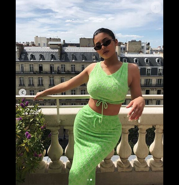 Kylie Jenner à Paris. Juin 2018.
