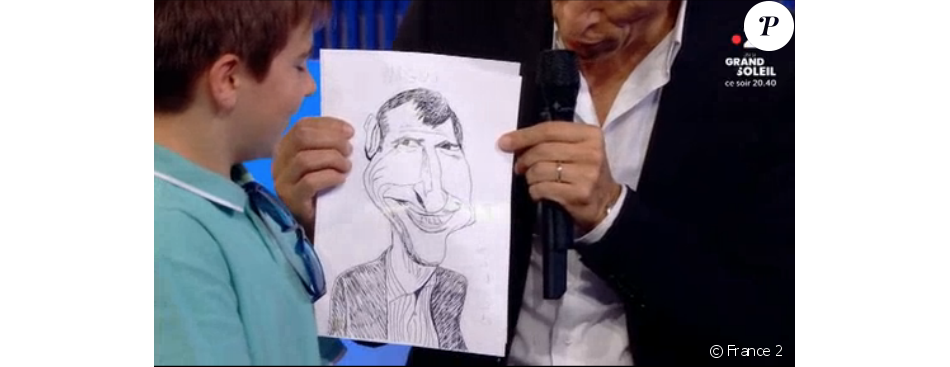 Nagui Vexé Par Un Dessin Offert Par Un Petit Garçon ça