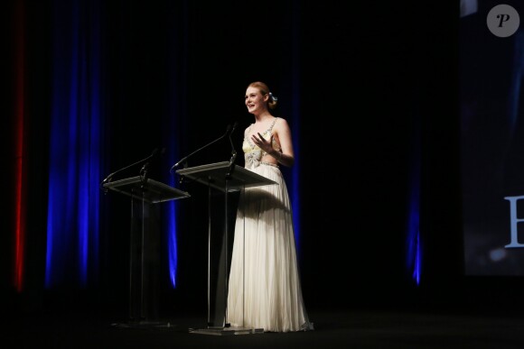 Elle Fanning - Remise du prix Nouvel Hollywood et projection du film 'Galveston' réalisé par M. Laurent lors du 44éme Festival du Cinéma Américain de Deauville le 1er septembre 2018. © Denis Guignebourg/Bestimage