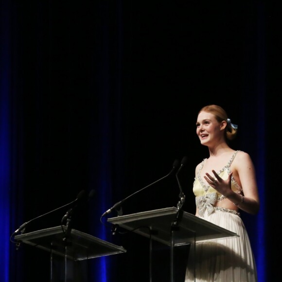 Elle Fanning - Remise du prix Nouvel Hollywood et projection du film 'Galveston' réalisé par M. Laurent lors du 44éme Festival du Cinéma Américain de Deauville le 1er septembre 2018. © Denis Guignebourg/Bestimage