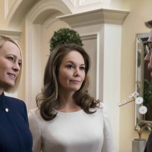 Robin Wright et Diane Lane dans la saison 6 de "House of Cards", disponible le 2 novembre 2018 au Netflix.
