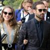 Natalie Portman et son mari Benjamin Millepied arrivent à l'hôtel Excelsior lors du 75ème festival du film de Venise, la Mostra, le 4 septembre 2018