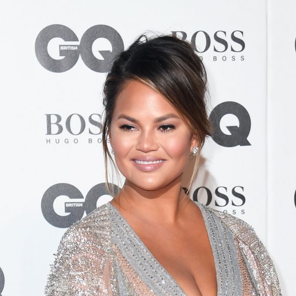 Chrissy Teigen à la soirée des GQ Men of the Year 2018 à la Tate Modern, à Londres le 5 septembre 2018.