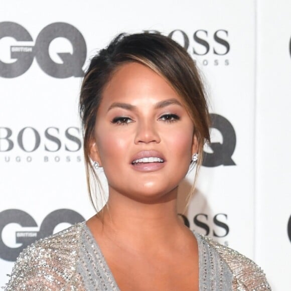 Chrissy Teigen à la soirée des GQ Men of the Year 2018 à la Tate Modern, à Londres le 5 septembre 2018.