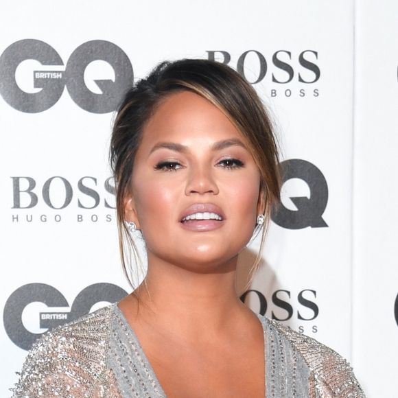 Chrissy Teigen à la soirée des GQ Men of the Year 2018 à la Tate Modern, à Londres le 5 septembre 2018.