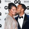 Chrissy Teigen et John Legend à la soirée des GQ Men of the Year 2018 à la Tate Modern, à Londres le 5 septembre 2018.