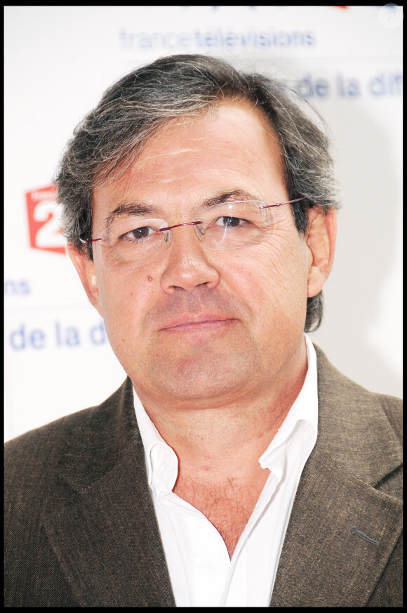 Benoît Duquesne à la conférence de rentrée de France Télévision en 2008.