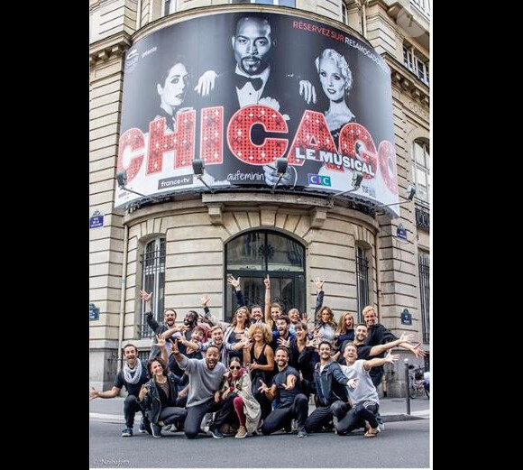Sofia Essaïdi et Jean-Luc Guizonne au casting de la comédie musicale Chicago - Instagram, 1 septembre