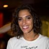 Laurie Cholewa - People sortant de l'Olympia pour le concert de charité "Leurs Voix pour l'Espoir" le 18 septembre 2014.