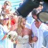 Denise Richards et Aaron Phypers se sont mariés lors d'une petite cérémonie entourés d'amis et de quelques membres de leur famille à Malibu. le 8 septembre 2018.