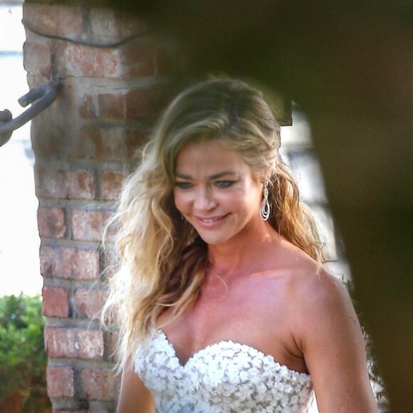 Denise Richards et Aaron Phypers se sont mariés lors d'une petite cérémonie entourés d'amis et de quelques membres de leur famille à Malibu. le 8 septembre 2018.
