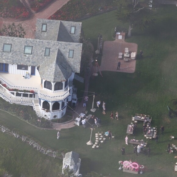 Denise Richards et Aaron Phypers se sont mariés lors d'une petite cérémonie entourés d'amis et de quelques membres de leur famille à Malibu. le 8 septembre 2018.