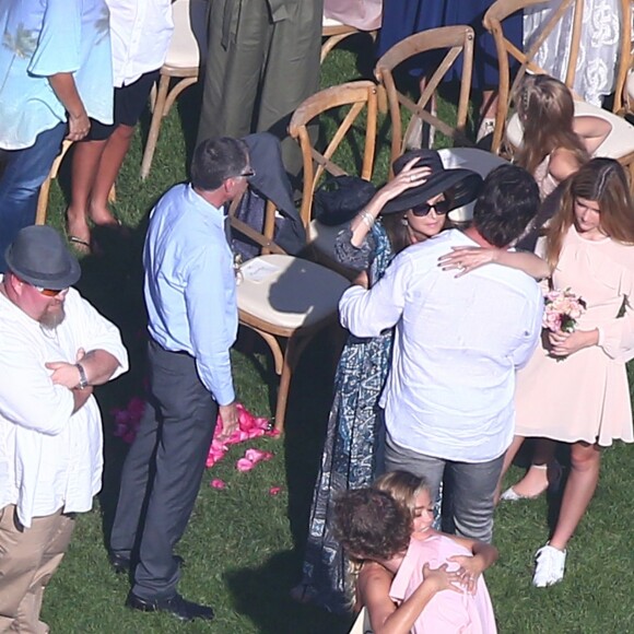 Denise Richards et Aaron Phypers se sont mariés lors d'une petite cérémonie entourés d'amis et de quelques membres de leur famille à Malibu. le 8 septembre 2018.