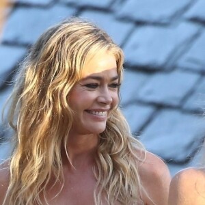 Denise Richards et Aaron Phypers se sont mariés lors d'une petite cérémonie entourés d'amis et de quelques membres de leur famille à Malibu. le 8 septembre 2018.