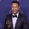 John Legend aux Primetime Creative Arts Emmy Awards au Microsoft Theater à Los Angeles, le 9 septembre 2018.
