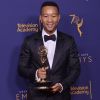 John Legend aux Primetime Creative Arts Emmy Awards au Microsoft Theater à Los Angeles, le 9 septembre 2018.